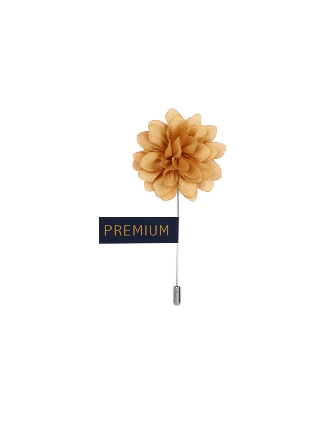 

PELUCHE Gold-Colored & Silver-Toned Elron Petals Lapel Pin