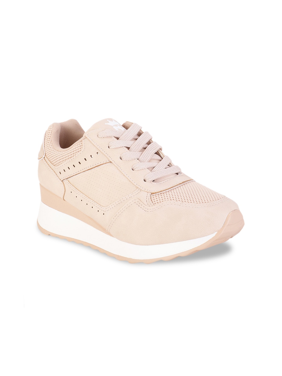 North Star Women Pink Perforations Sneakers