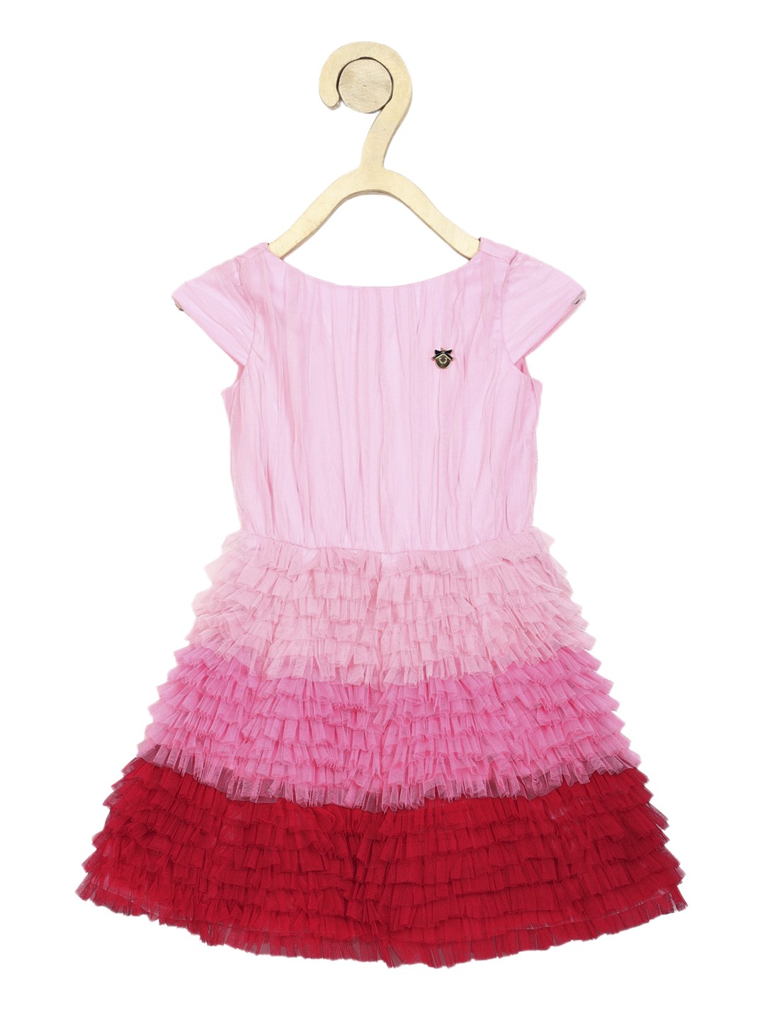 

Allen Solly Junior Pink Casual Fit and Flare Dress