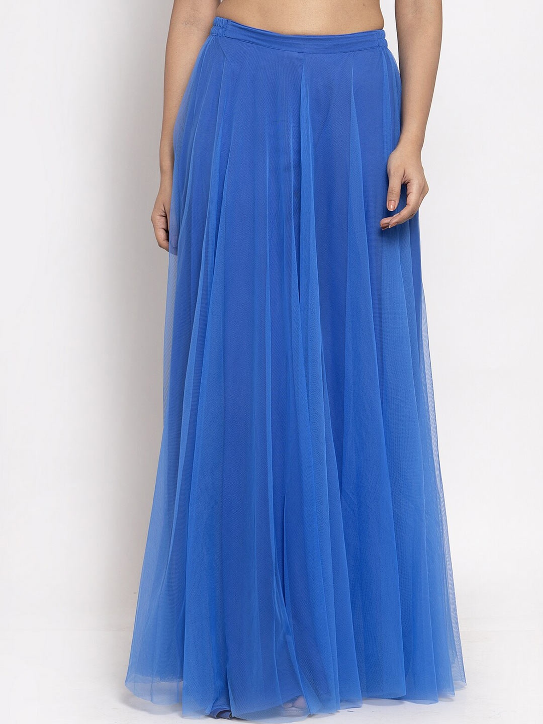 

Just Wow Women Blue Flared Palazzos