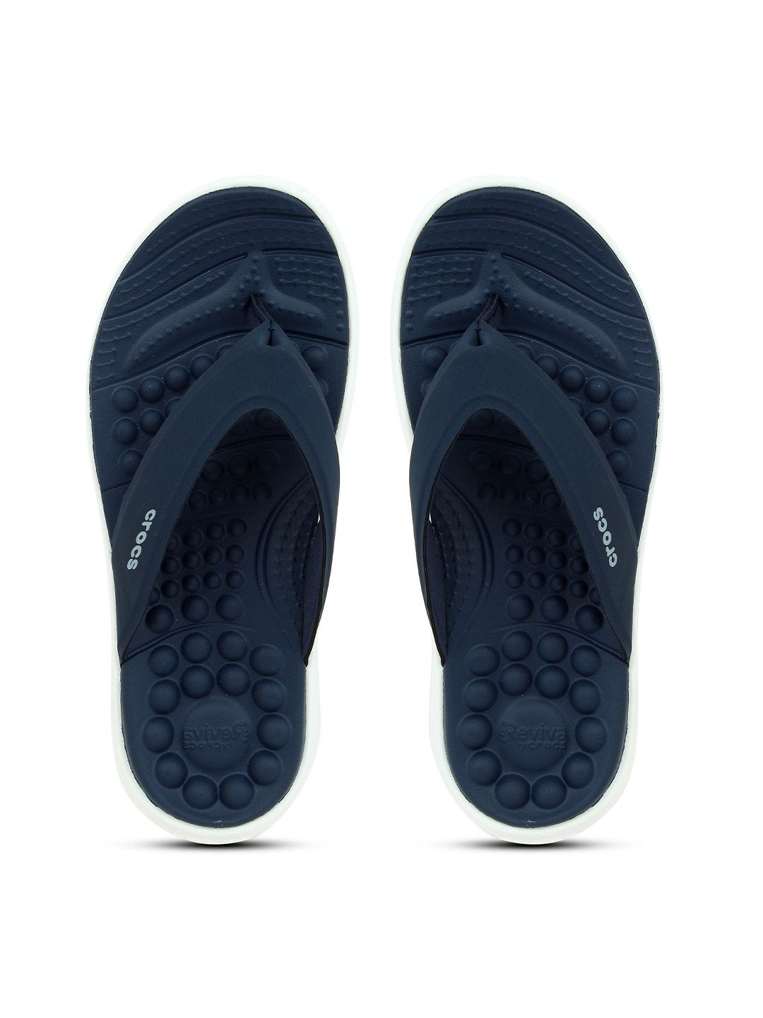 

Crocs Women Navy Blue Thong Flip-Flops