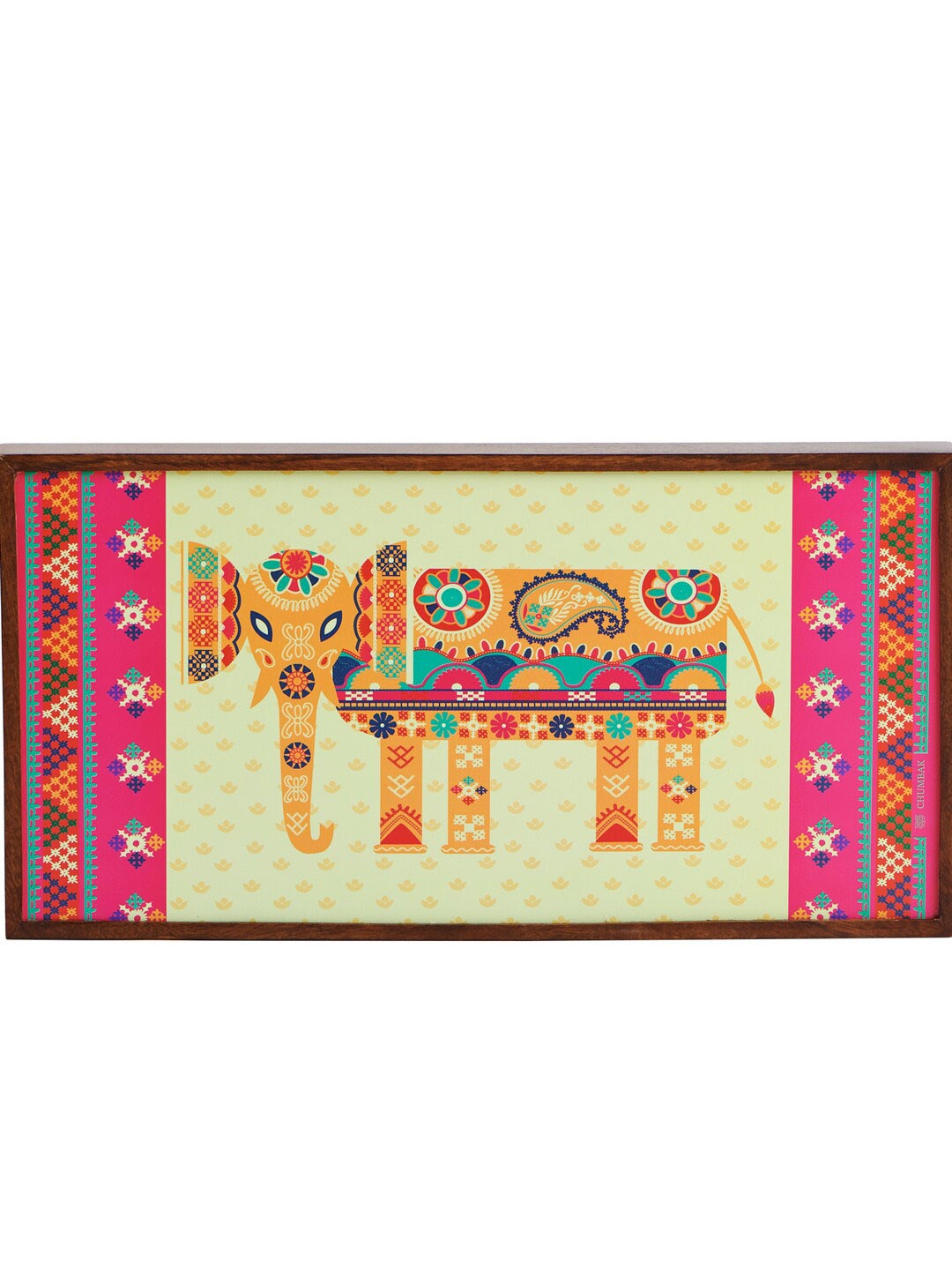

Chumbak A Trunk load of Fun Breakfast Tray, Red