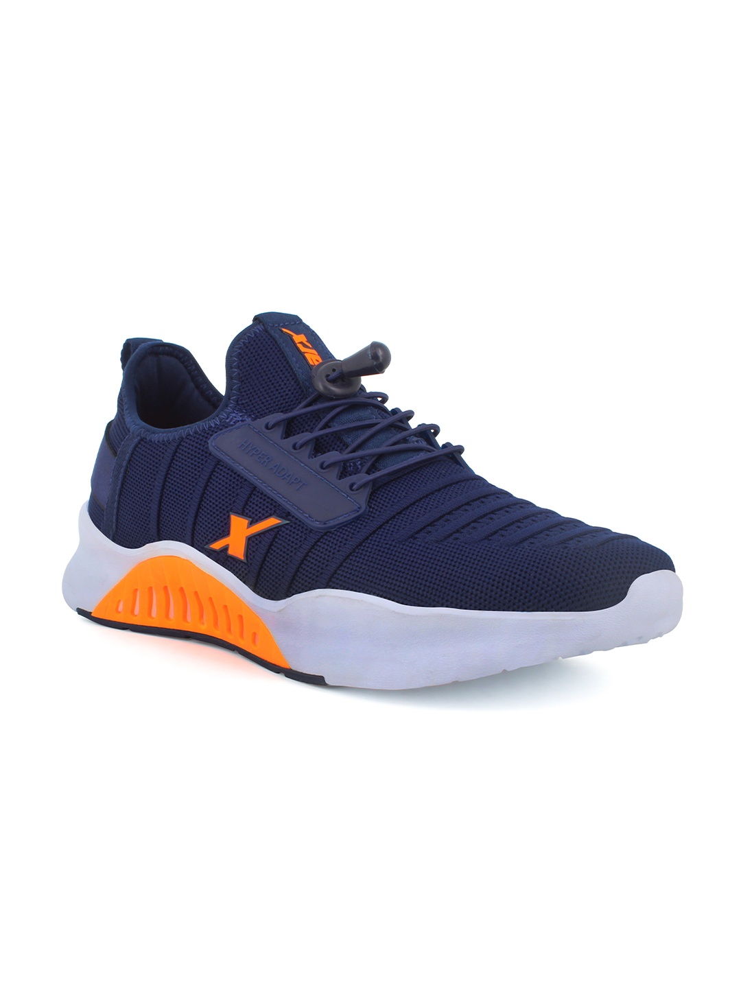 

Sparx Men Navy Blue Mesh Long Distance Running Non-Marking Shoes