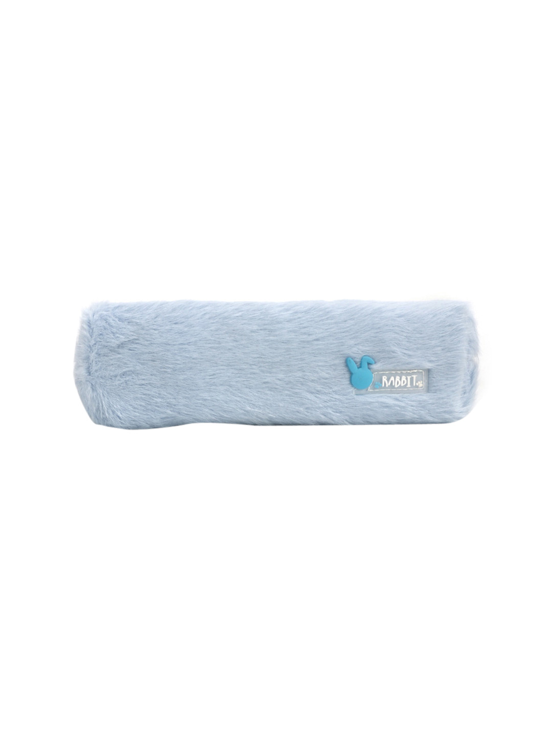 

QIPS Blue Solid Faux fur Pencil Case