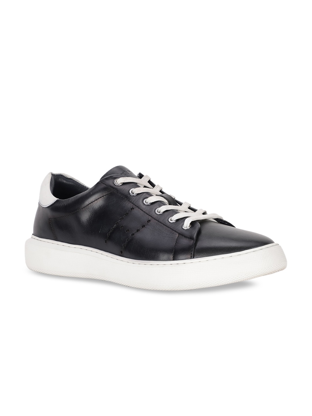 

Hush Puppies Men Blue Printed PU Sneakers