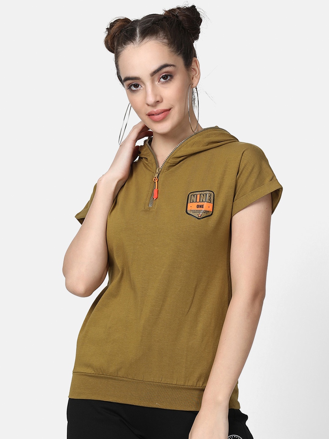 

V2 Value & Variety Women Green Regular Top
