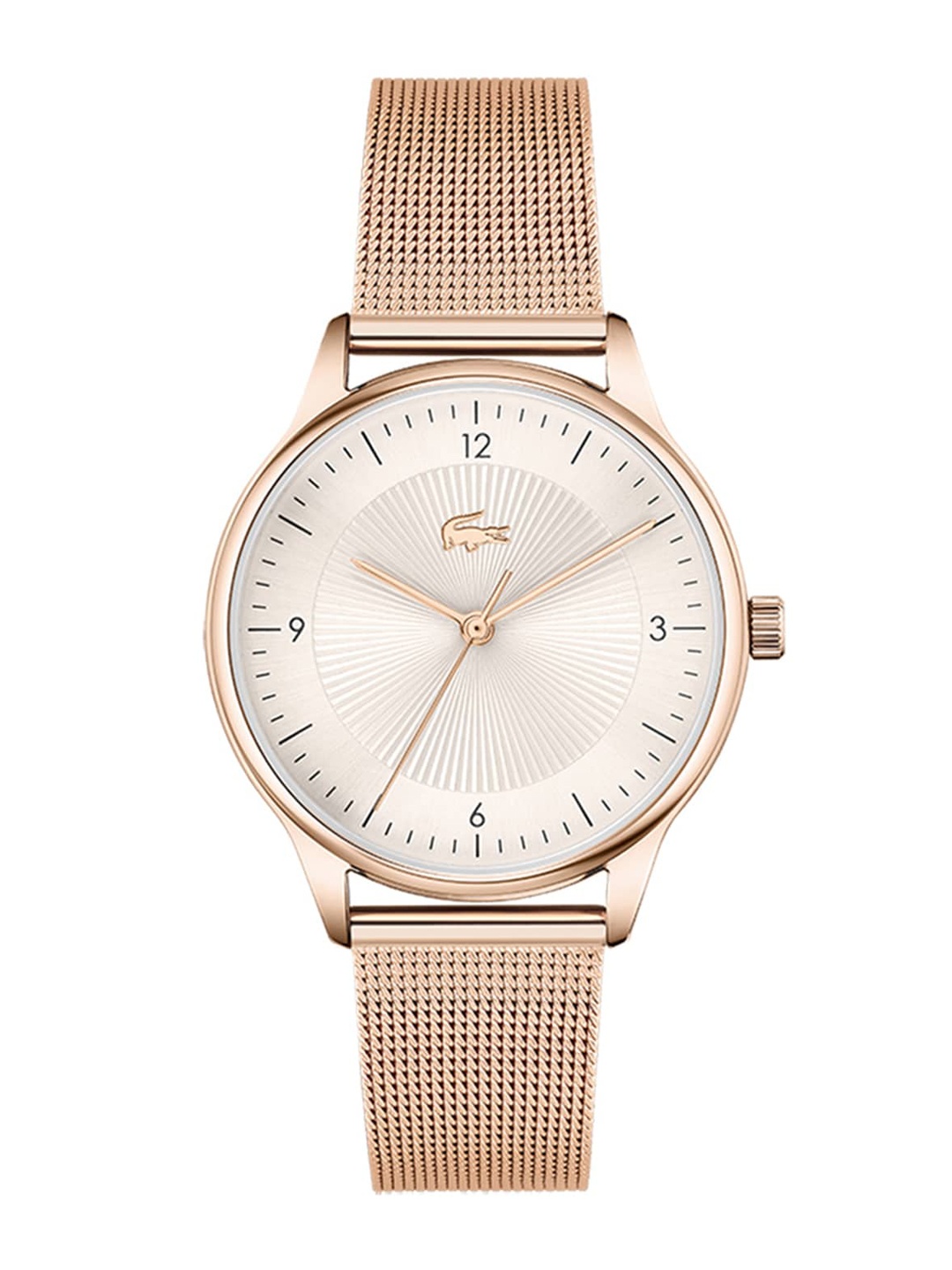 

Lacoste Women Silver-Toned & Rose Gold Toned Stainless Steel Straps Analogue Watch 2001170