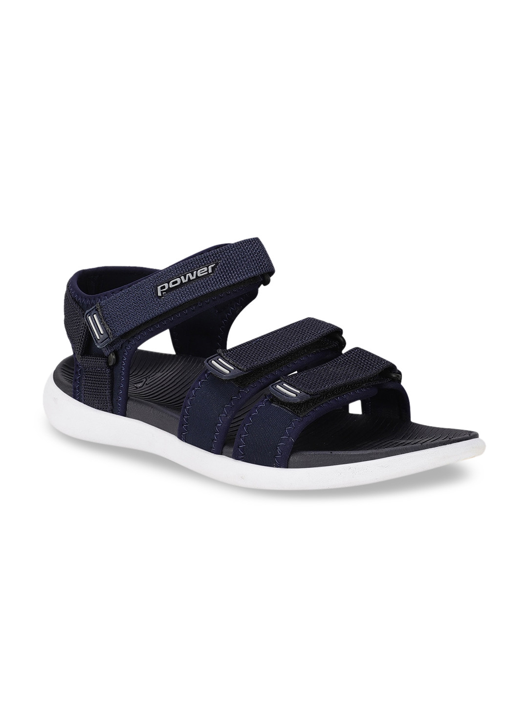 

Power Men Black Solid Sports Sandals