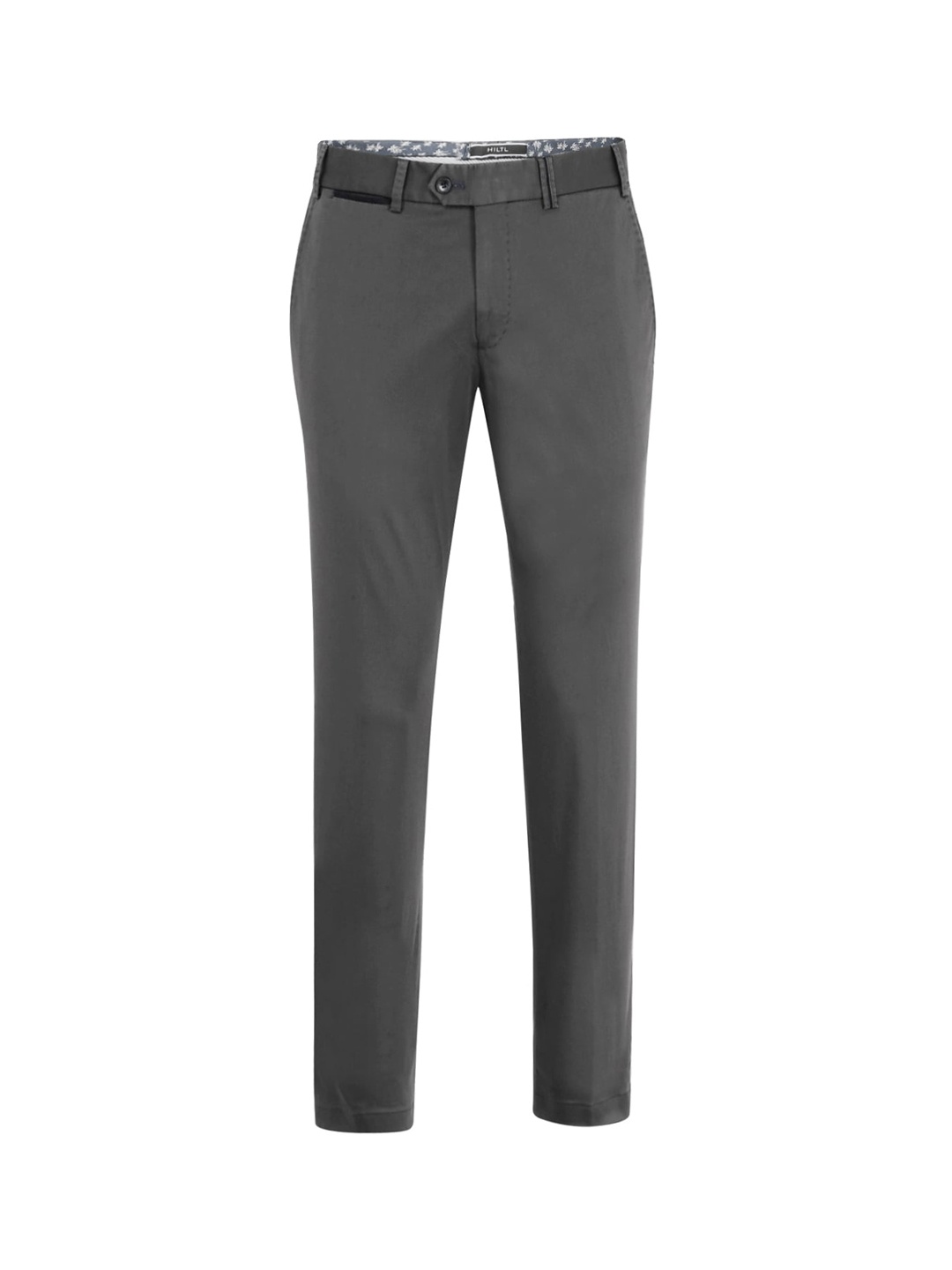 

Hiltl Men Grey Formal Trousers