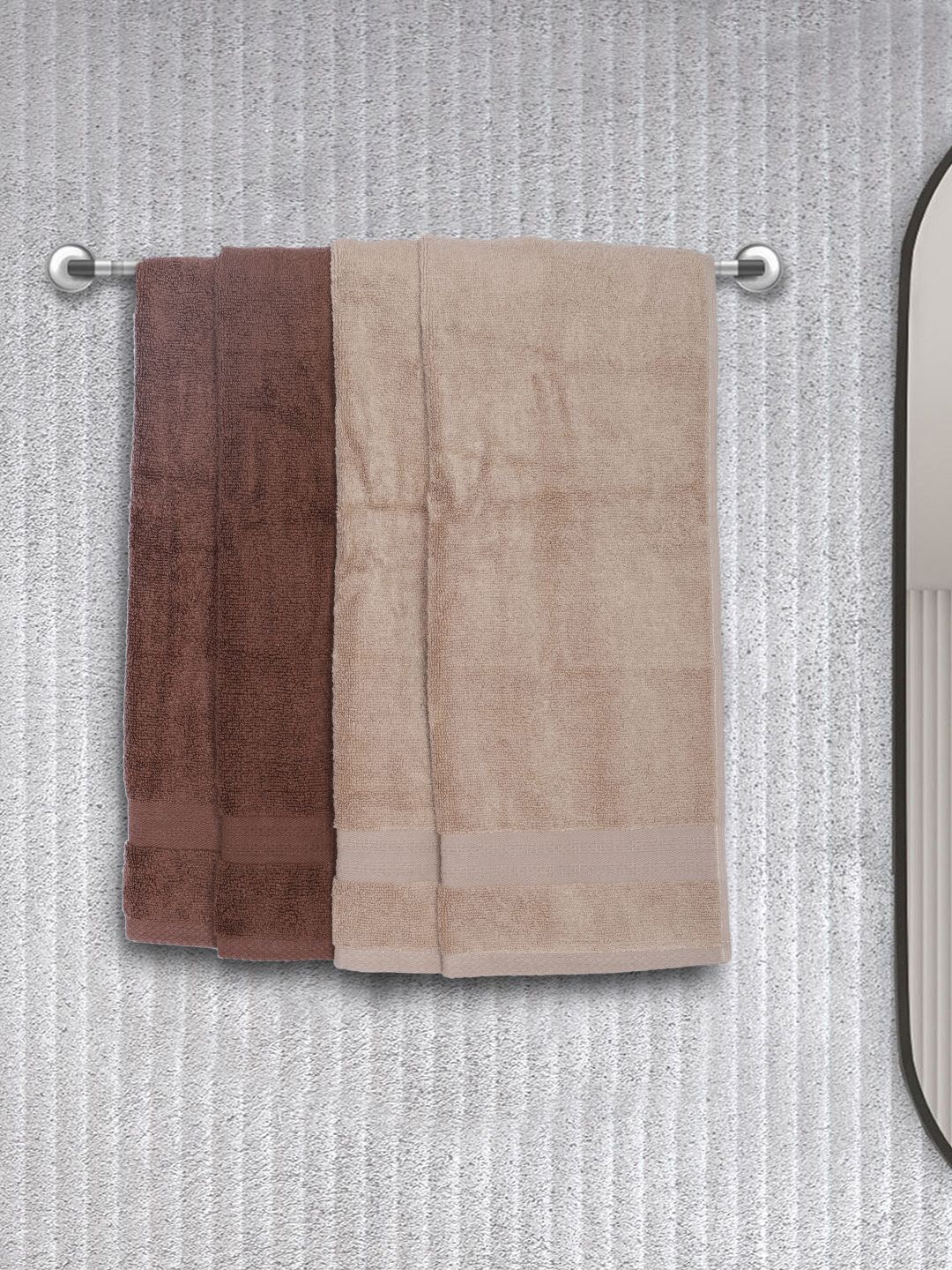 

BIANCA Set Of 4 Pure Cotton Ultra-Fluffy Hand Towels, Multi
