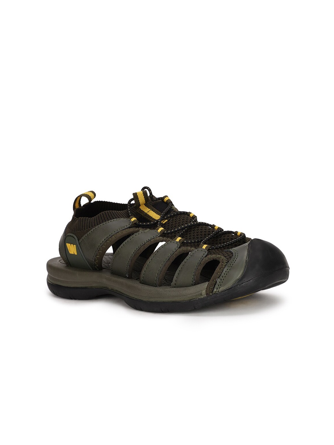 

Weinbrenner Men Olive Green Fisherman Sandals