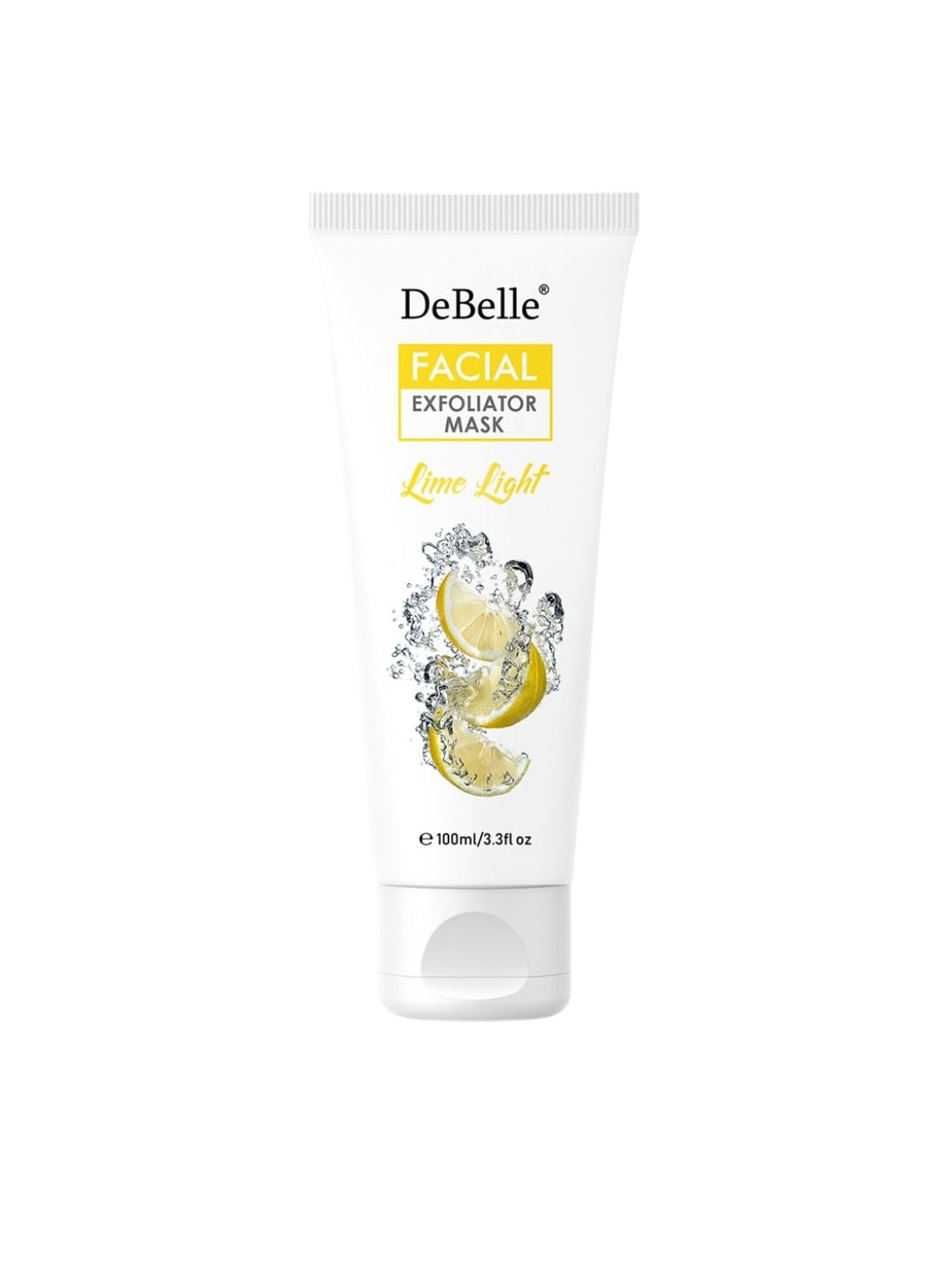 

DeBelle 2-in-1 Facial Exfoliator and Mask Lime Light, White
