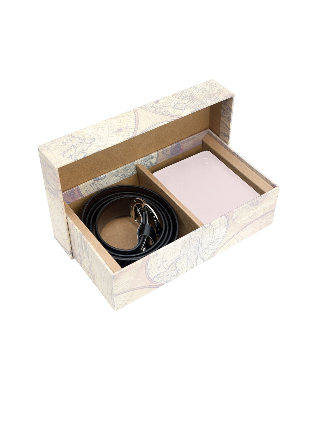 

Blacksmith Men White & Black Solid Accessory Gift Set