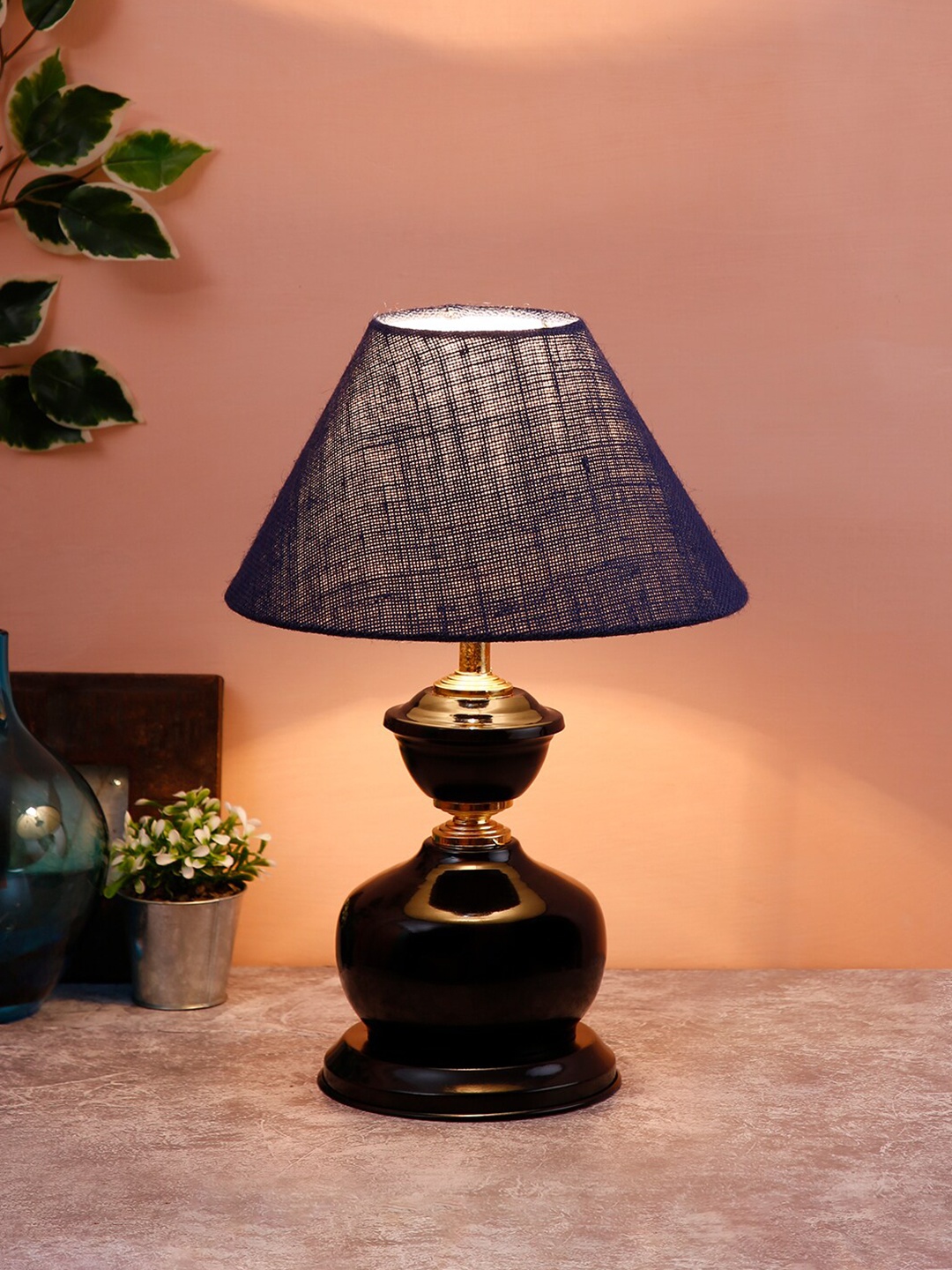 

Devansh Blue Traditional Bedside Standard Table Lamp