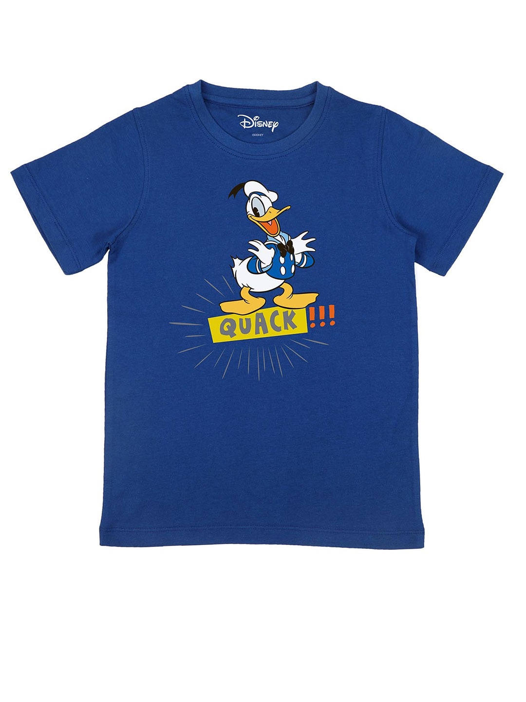 

Disney by Wear Your Mind Boys Blue Donald Duck Printed T-shirt