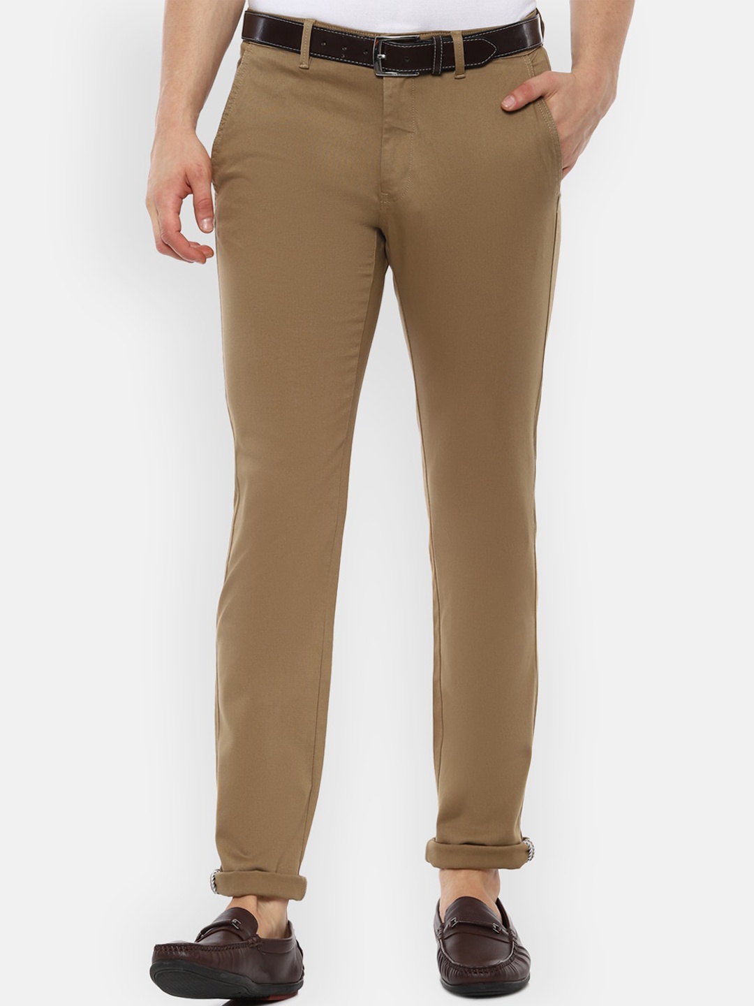 

Van Heusen Sport Men Brown Slim Fit Formal Trousers