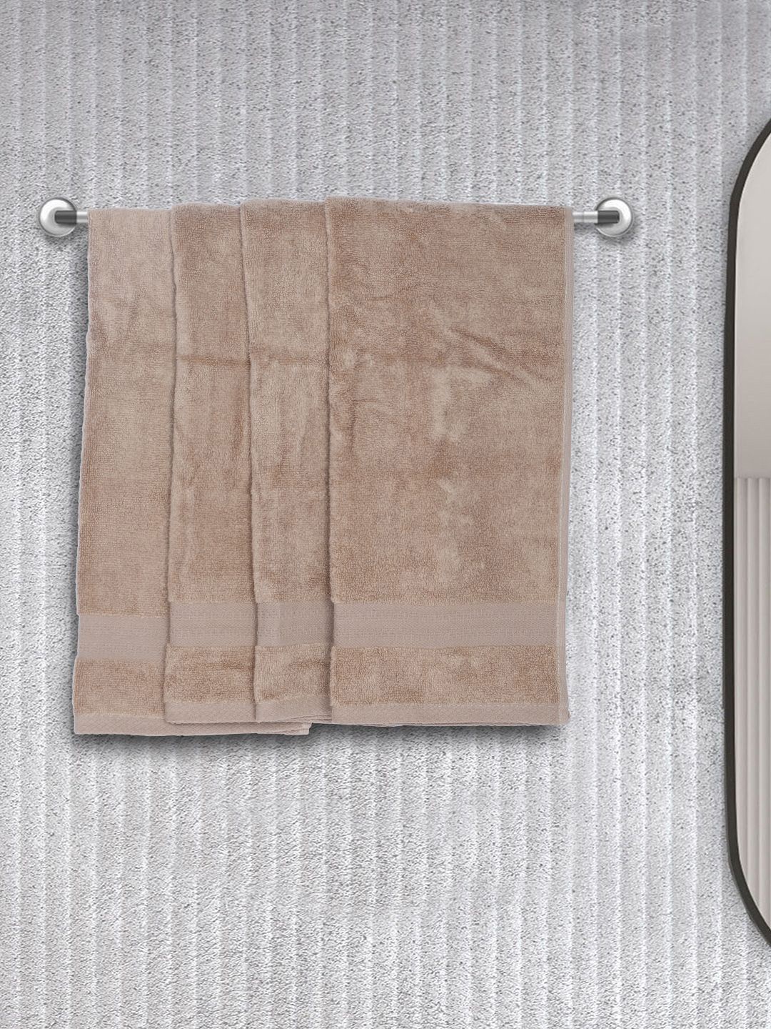 

BIANCA Set Of 4 Pure Cotton Ultra-Fluffy Hand Towels, Off white