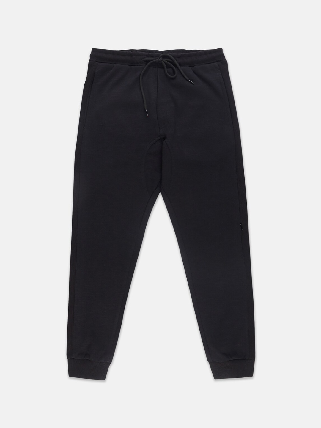 

Instafab Boys Black Solid Cotton Straight-Fit Joggers