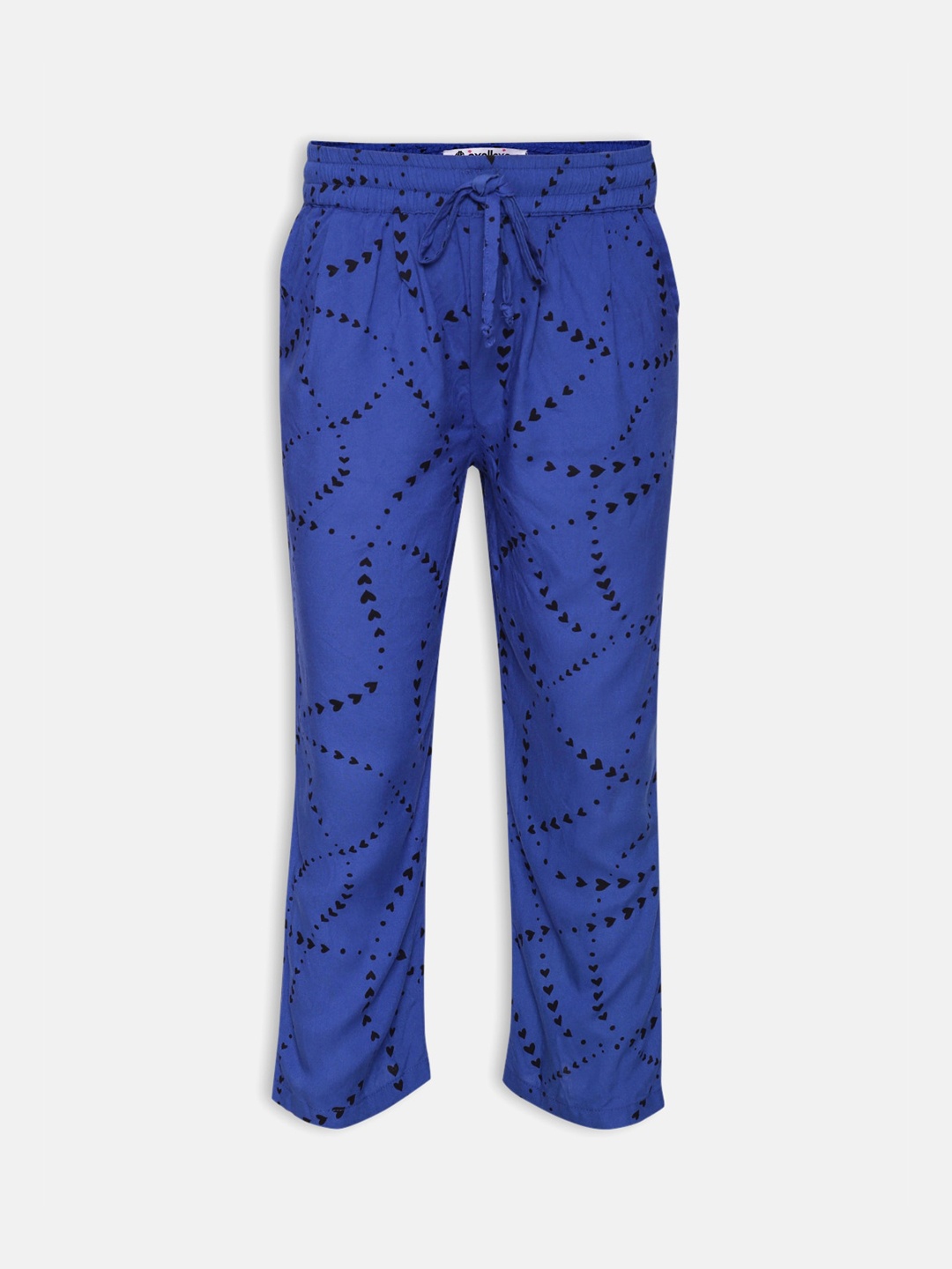 

Oxolloxo Girls Blue Printed Regular Trousers