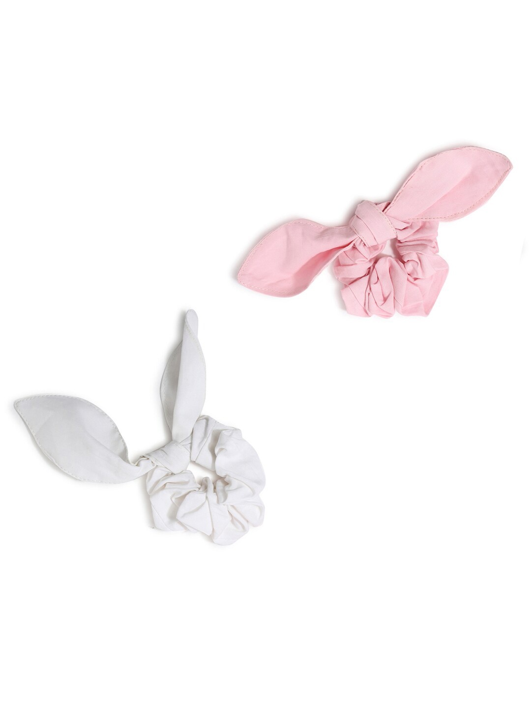 

FOREVER 21 Women Set of 2 Pink & White Hairband