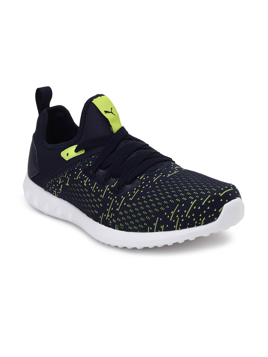 

Puma Women Navy Blue Mesh Fast X Series Running Shoes