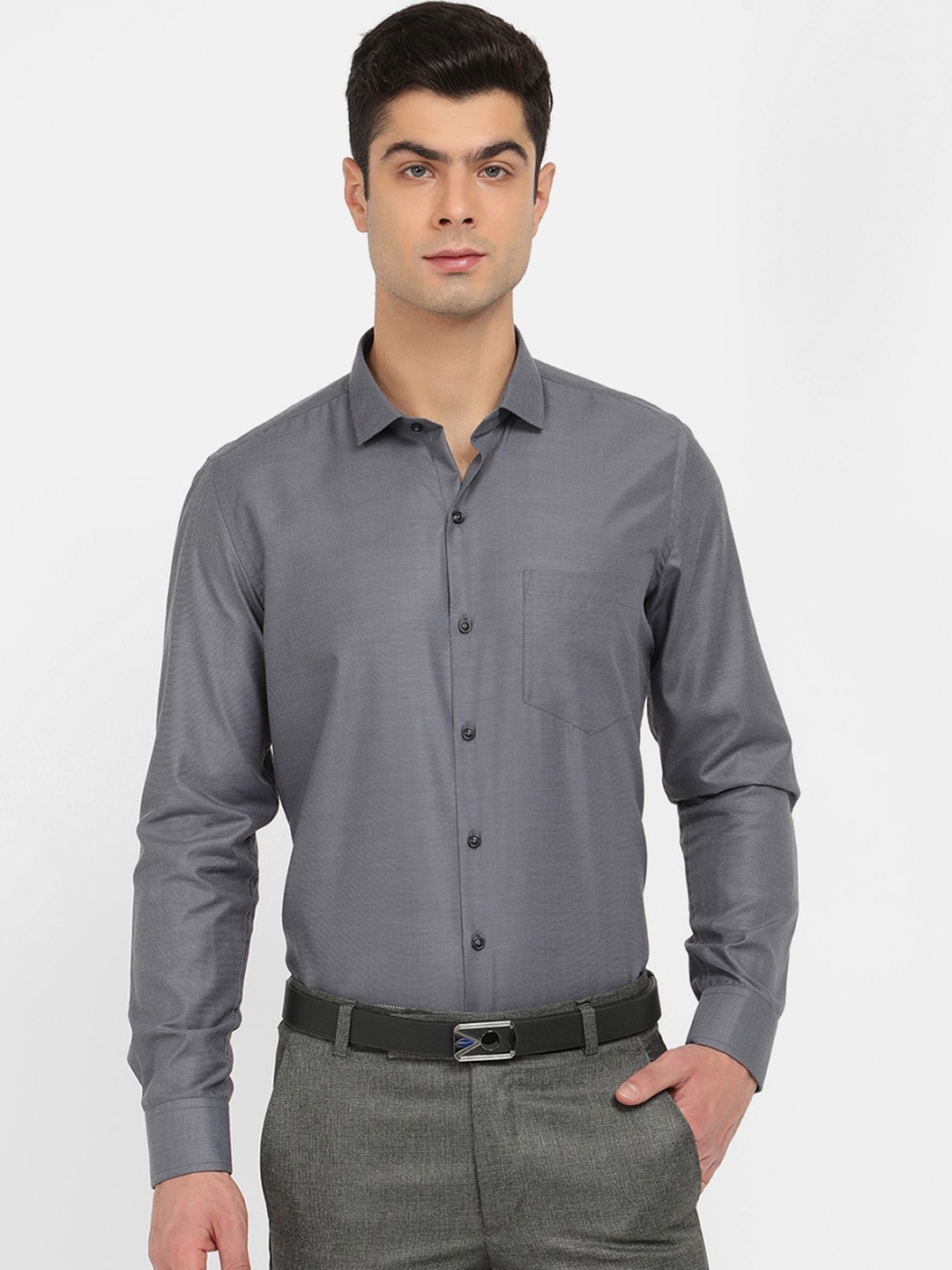 

V2 Value & Variety Men Grey Casual Shirt