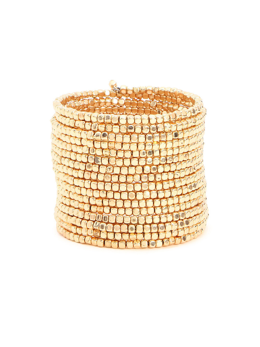

FOREVER 21 Women Gold Gold-Plated Bangle-Style Bracelet