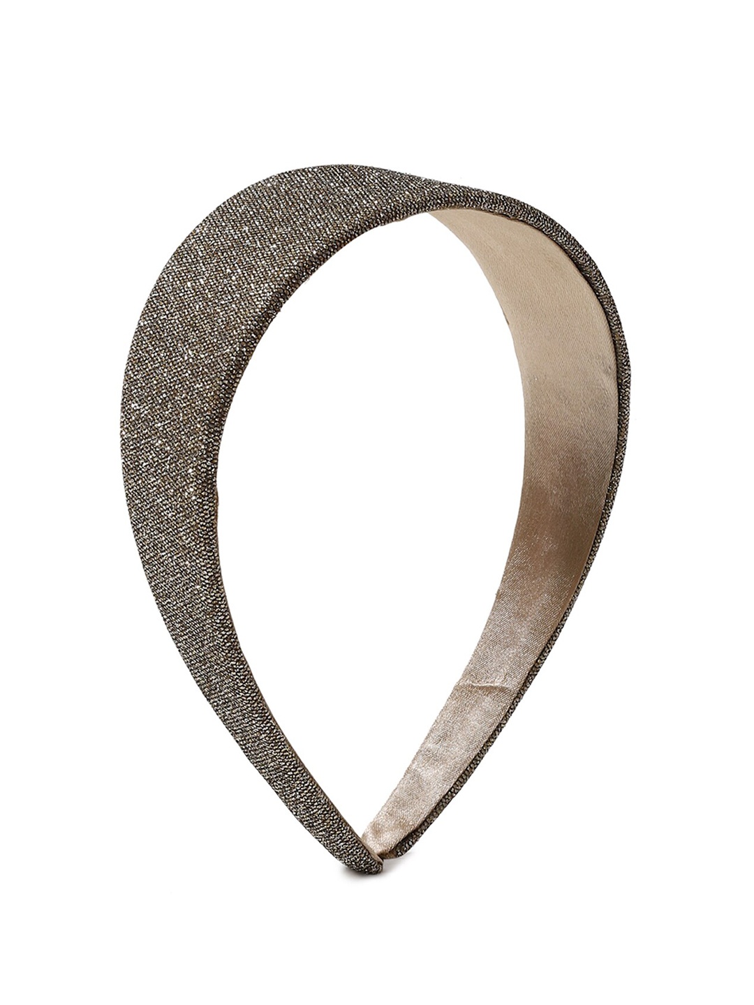 FOREVER 21 Women Brown & Gold-Toned Glittery Hairband