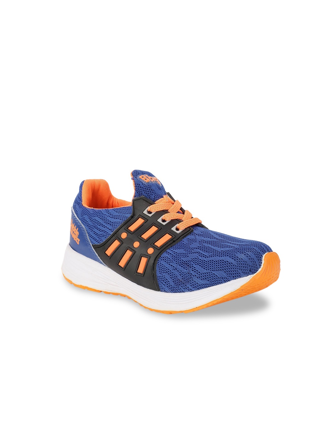 

Bubblegummers Boys Blue Textured Sneakers
