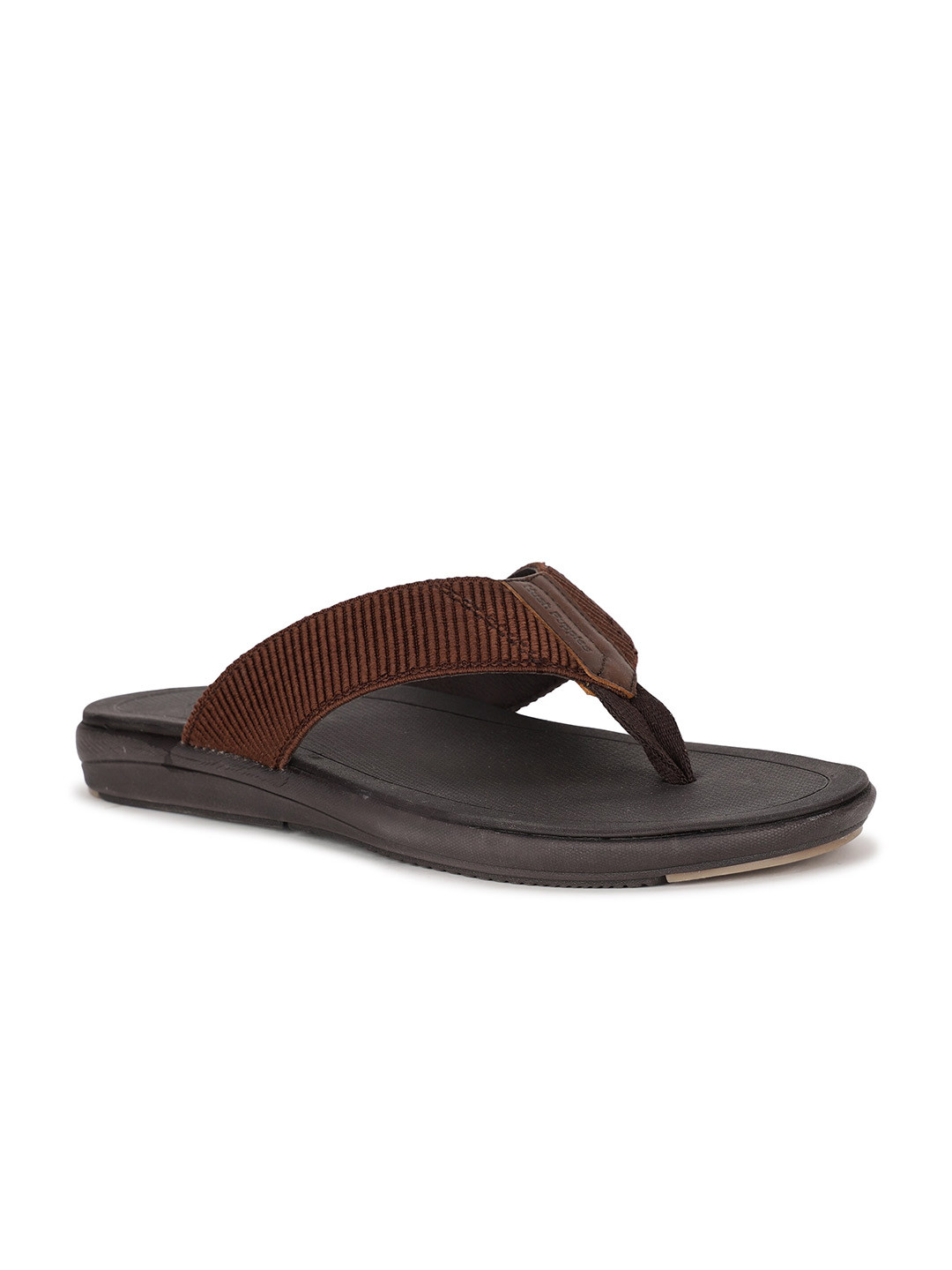 

Hush Puppies Men Brown & Black Comfort Sandals