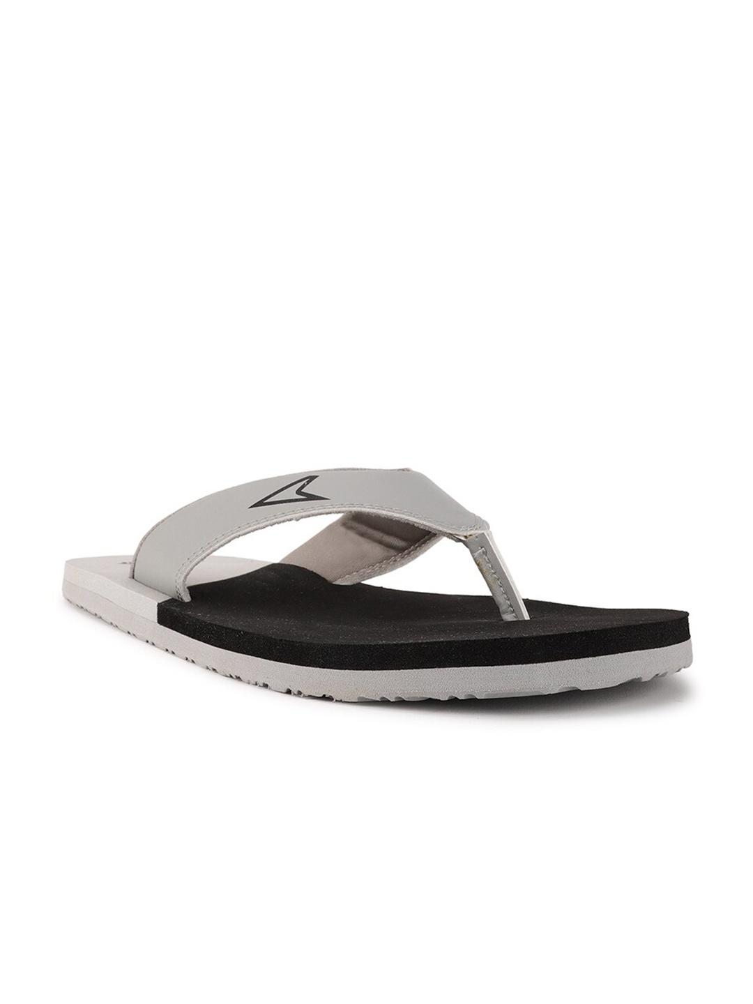 

Power Men Grey & Black Thong Flip-Flops