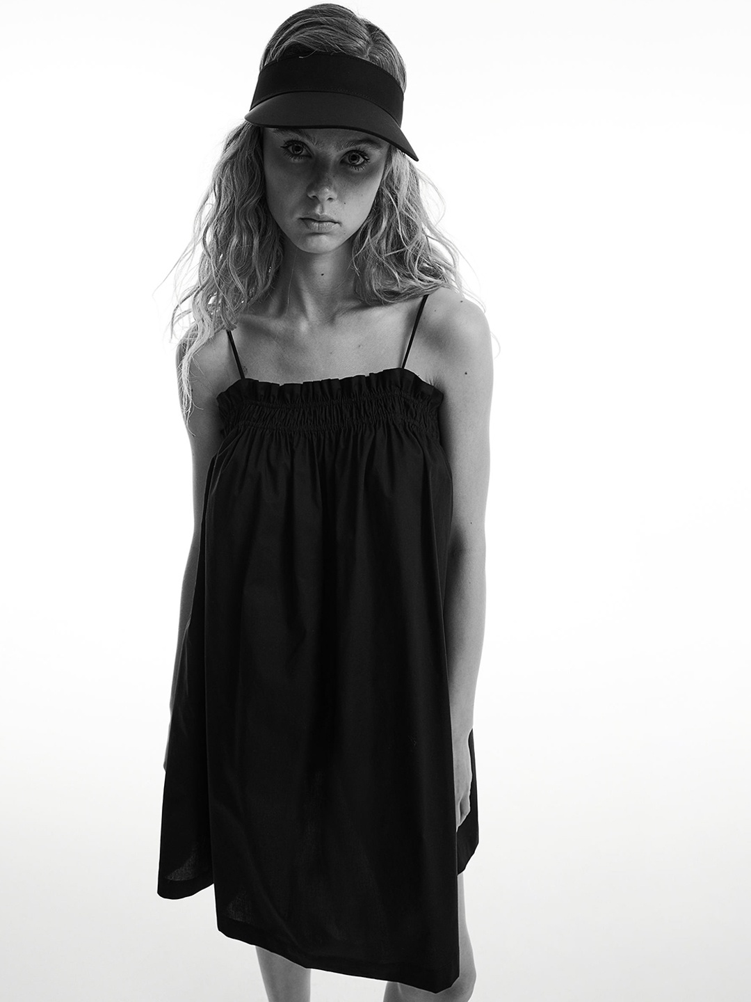 

H&M Women Black Cotton dress