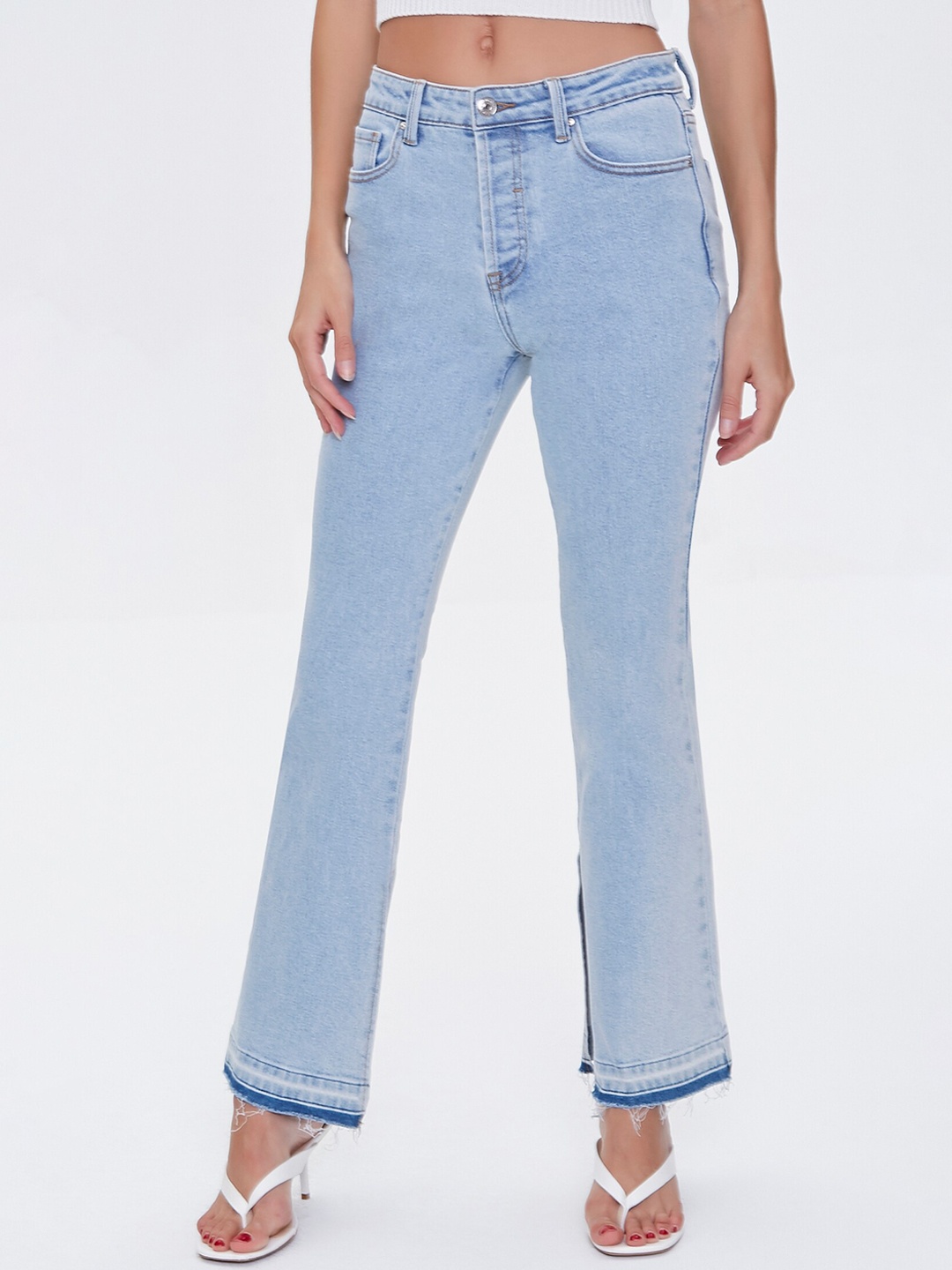 

FOREVER 21 Women Blue Jeans