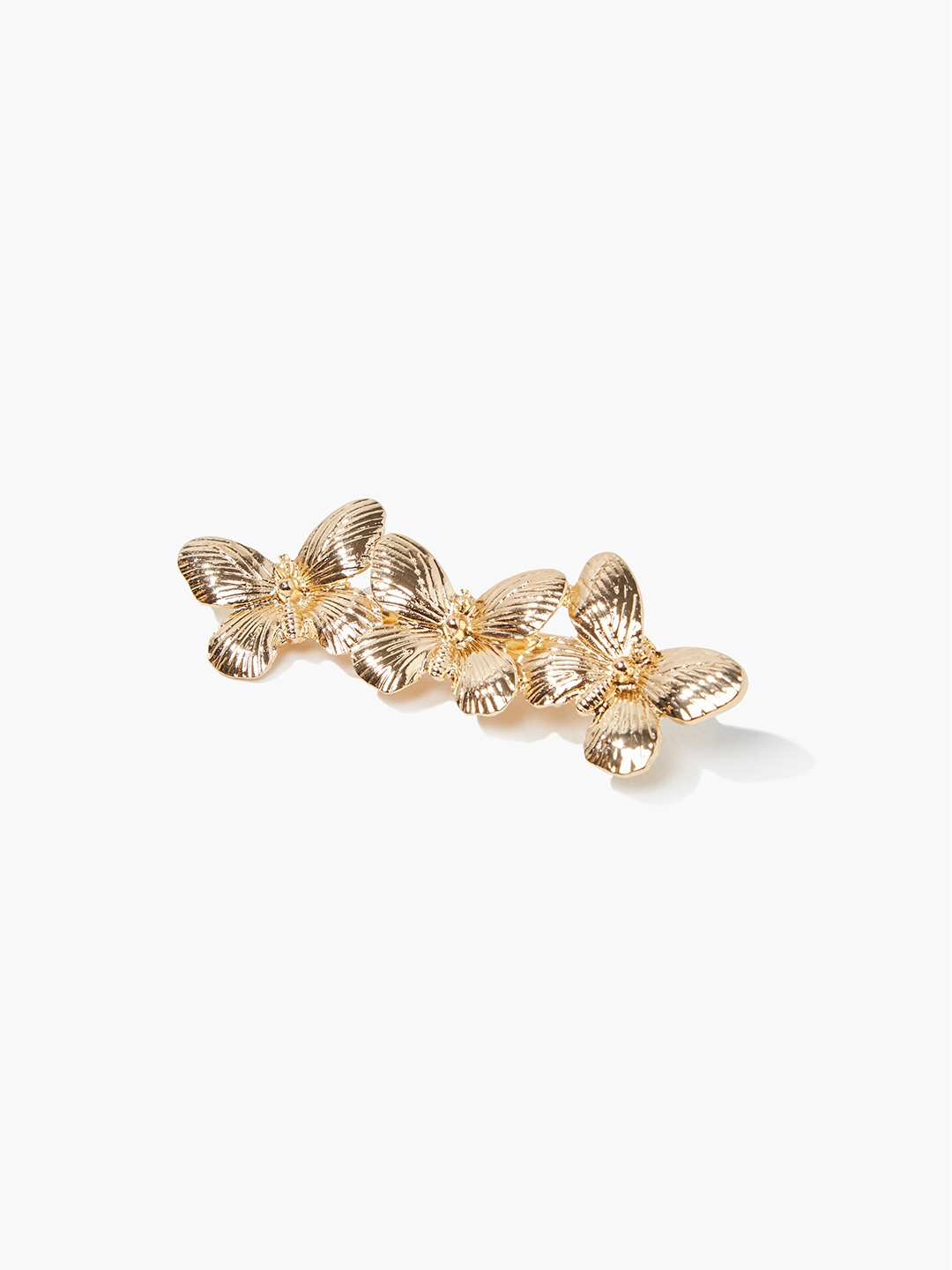 

FOREVER 21 Women Gold Butterfly Alligator Hair Clip