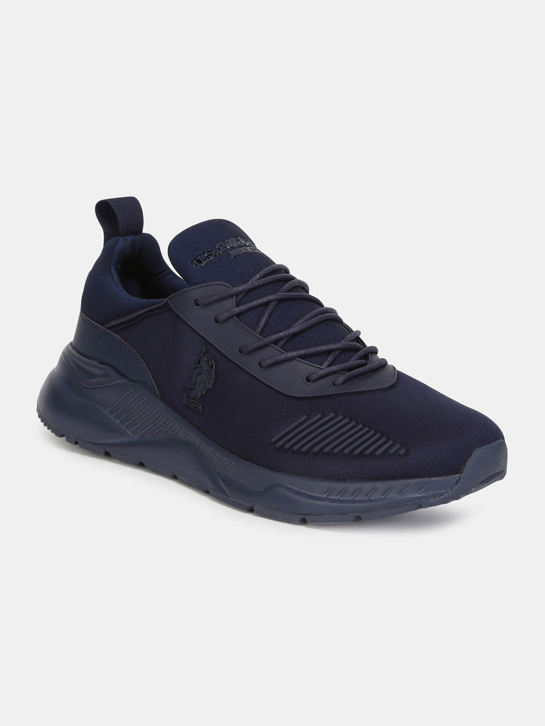 

U S Polo Assn Men Navy Blue Walking Shoes