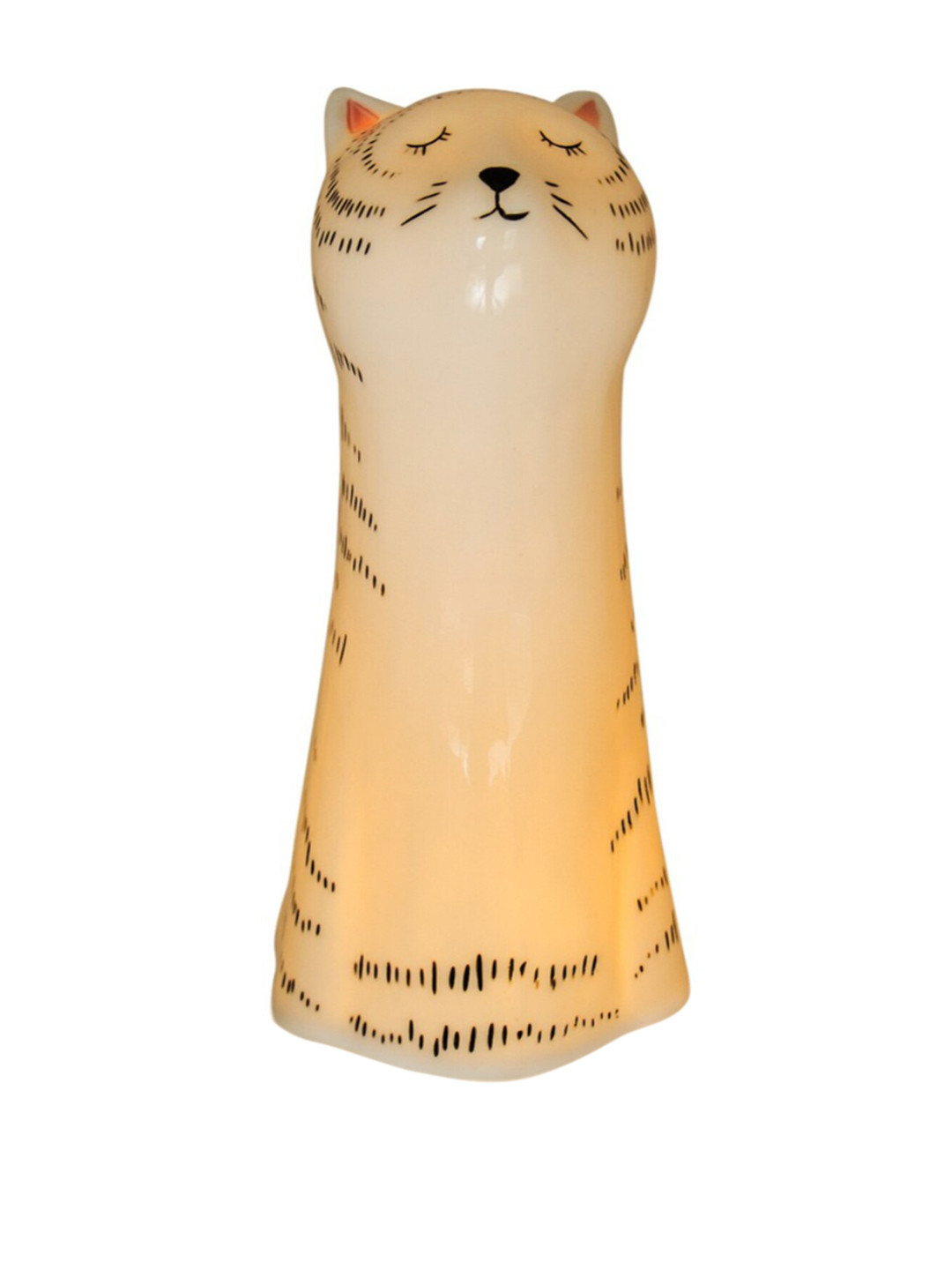 

Chumbak White & Black Polyresin Proud Cat Lighting Figurine Showpiece