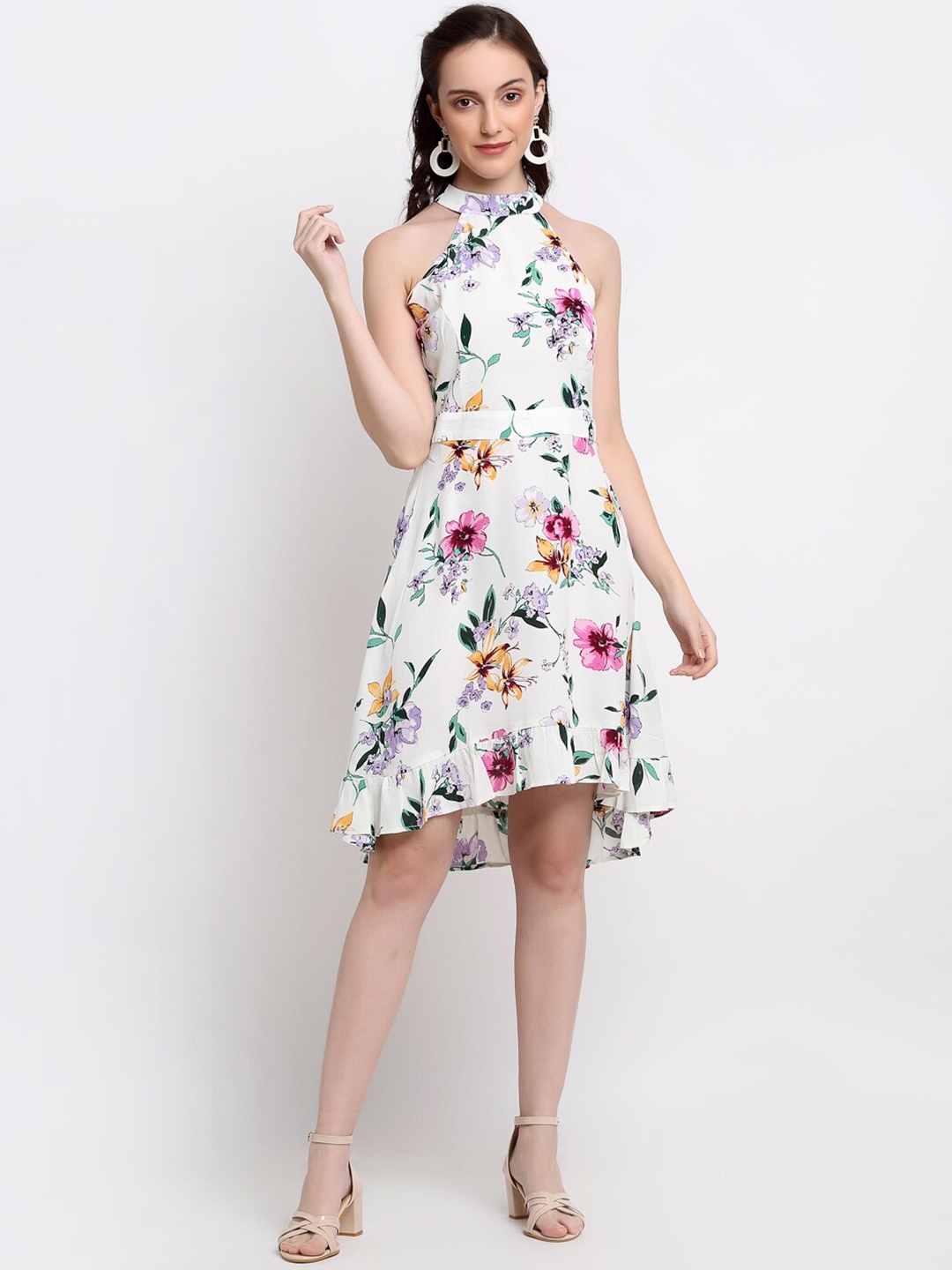 

DIVA WALK EXCLUSIVE White Floral Dress