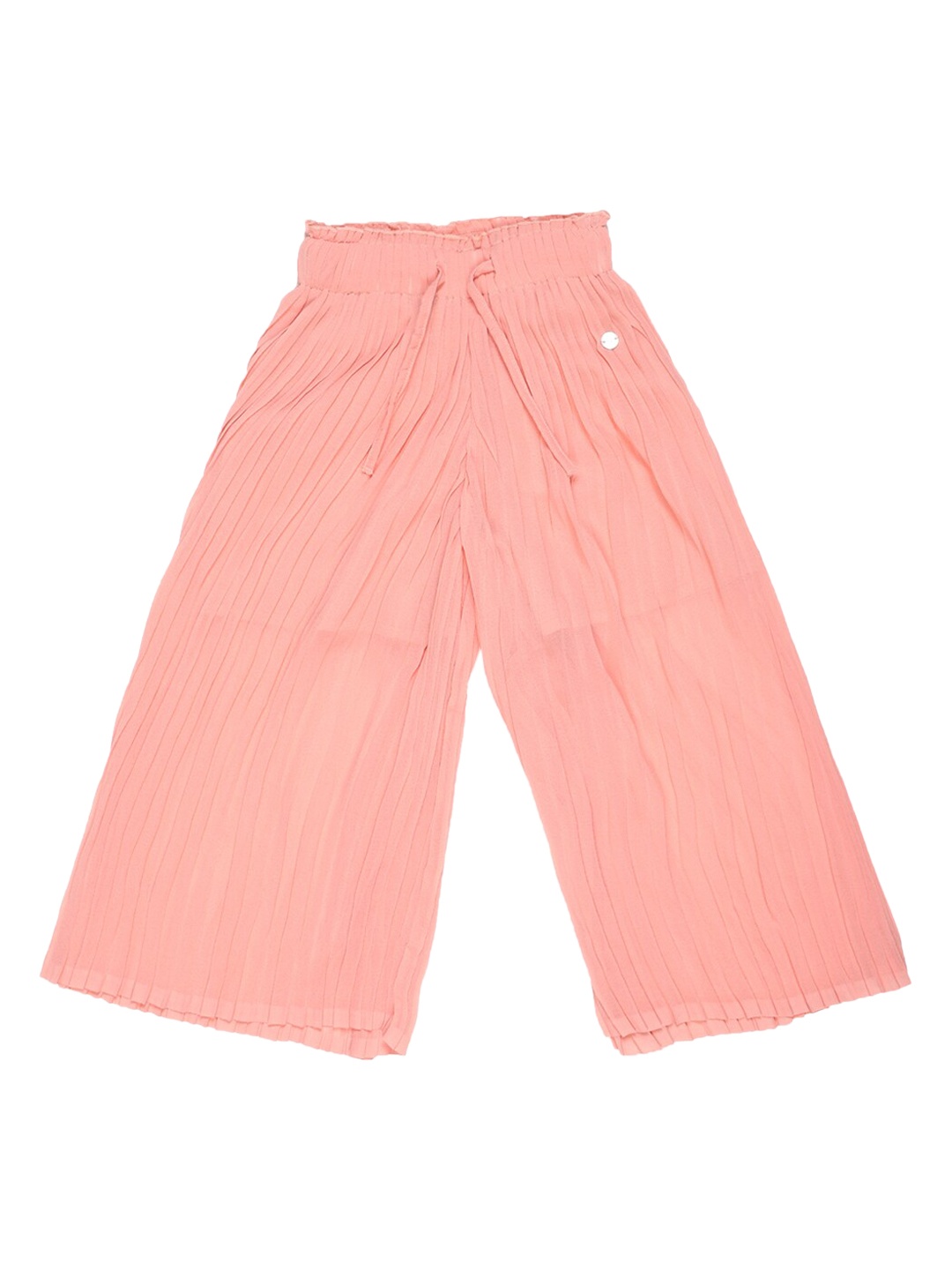 

Allen Solly Junior Girls Pink Pleated Culottes Trousers