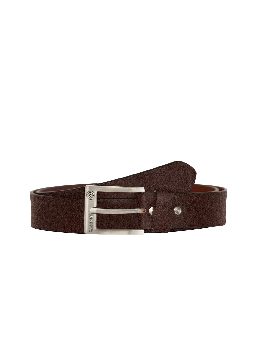 

SCHARF Men Brown Leather Formal Belt