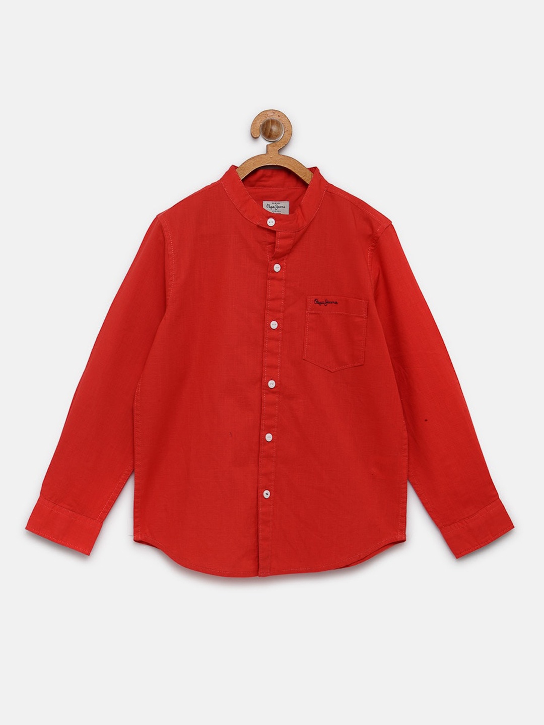 

Pepe Jeans Boys Red Casual Shirt