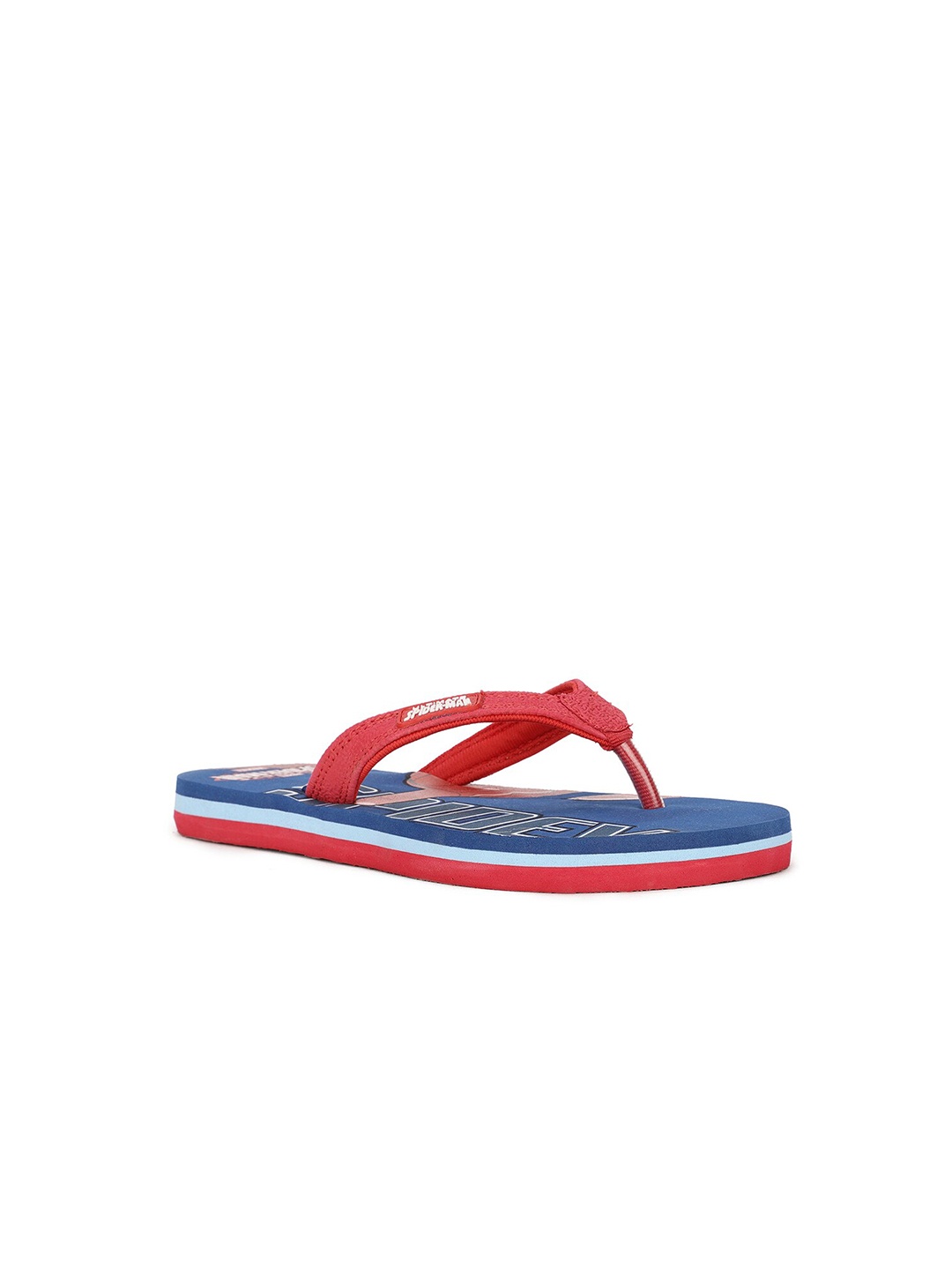 

Disney Boys Red & Blue Spiderman Printed Thong Flip-Flops