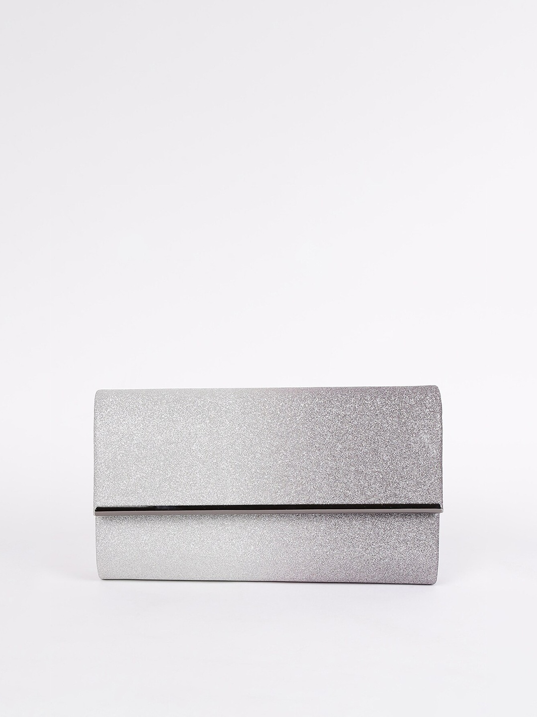 

CODE by Lifestyle Grey Textured Box Clutch