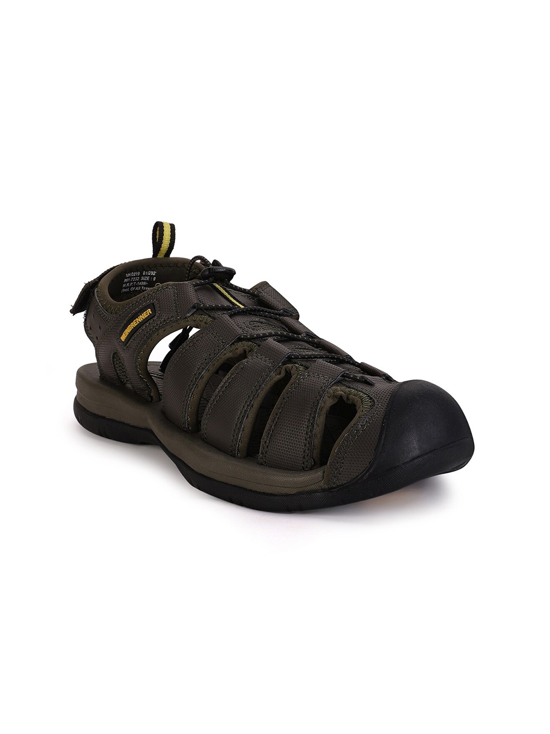 

Weinbrenner Men Olive & Black Fisherman Sandals