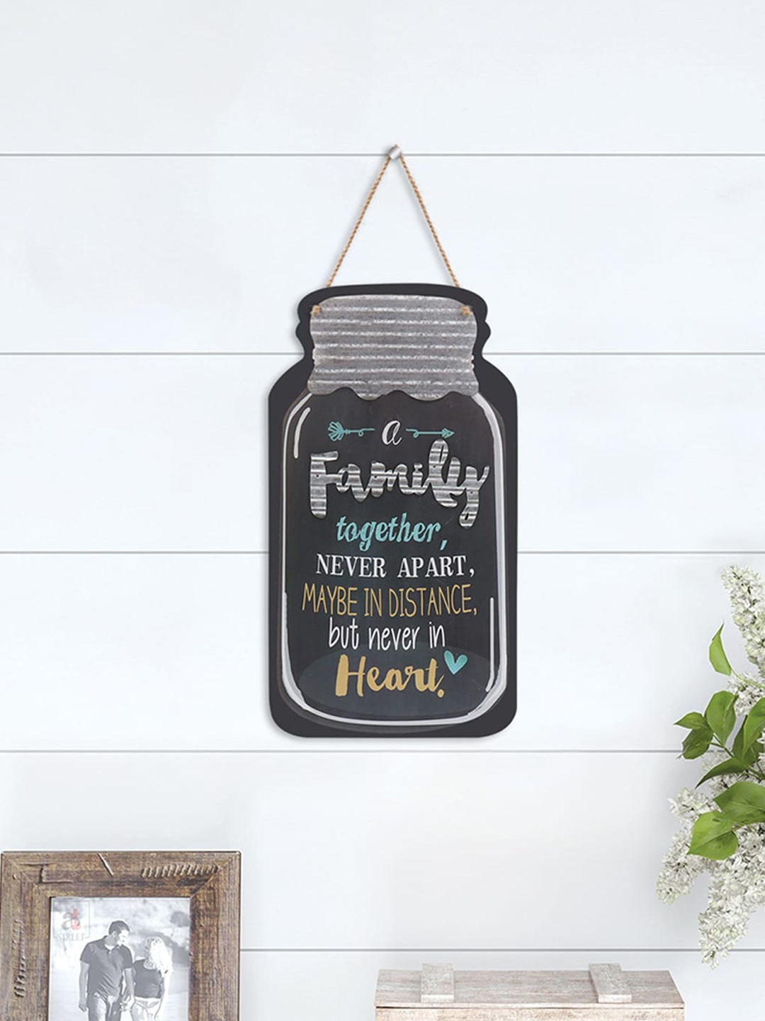 

Art Street Black & Grey Family Together Printed Wall Decor