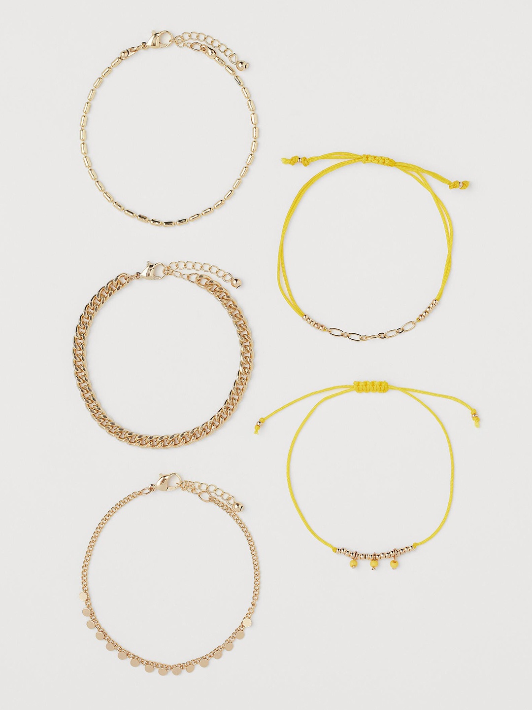 

H&M Women 5-pack Gold-Toned Bracelets