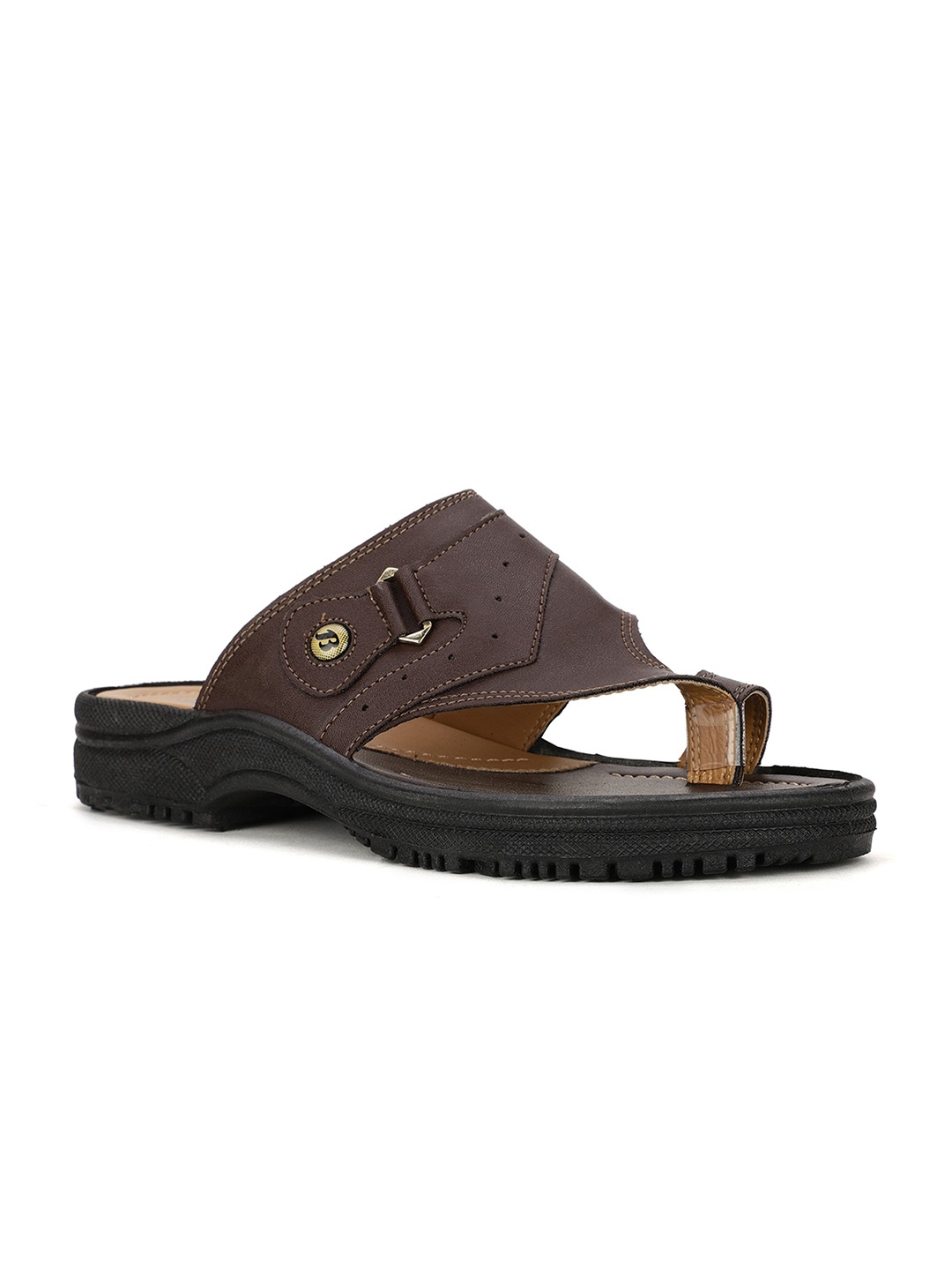 

Bata Men Brown Comfort Sandals
