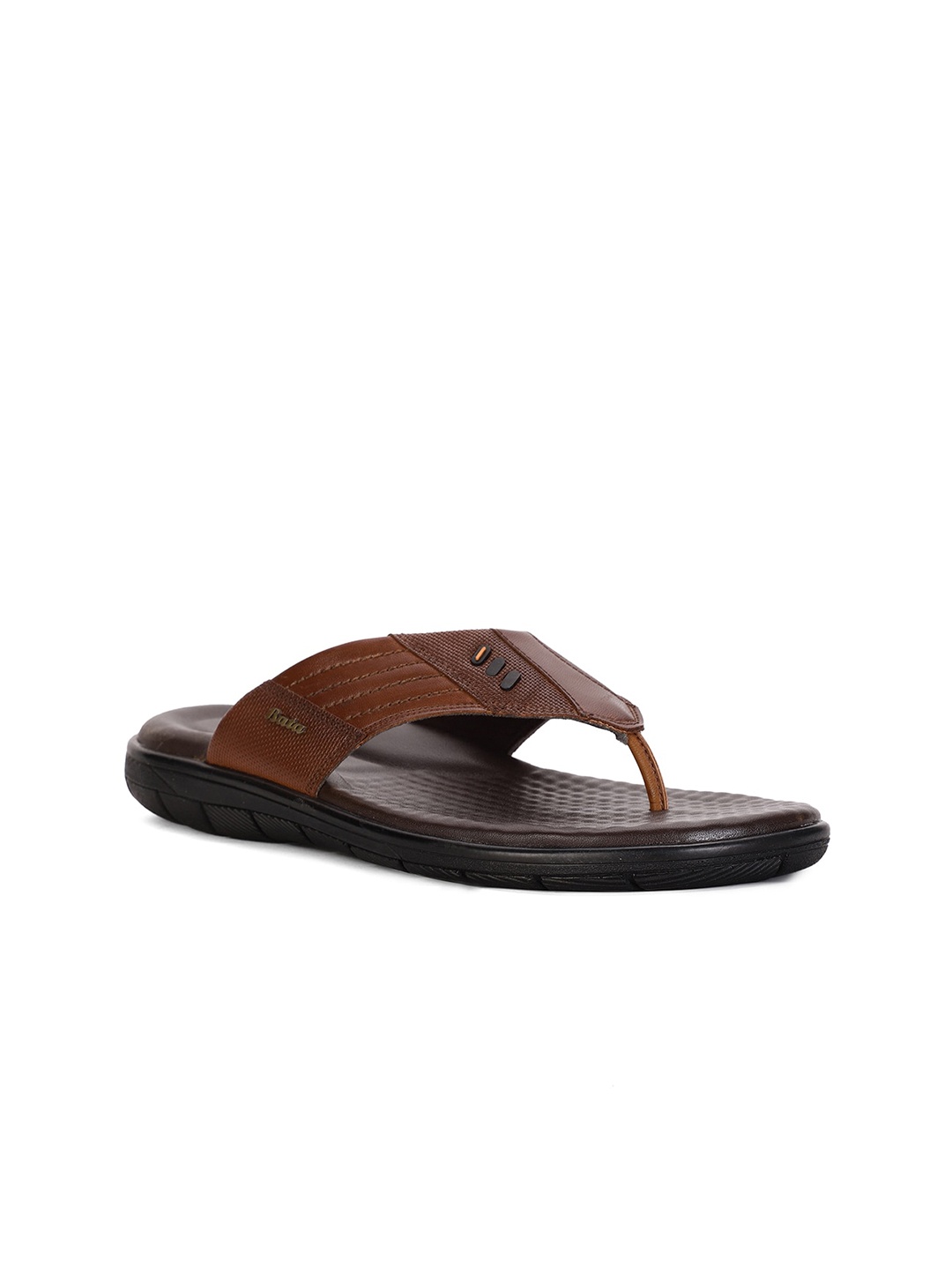 

Bata Men Tan Brown Comfort Sandals