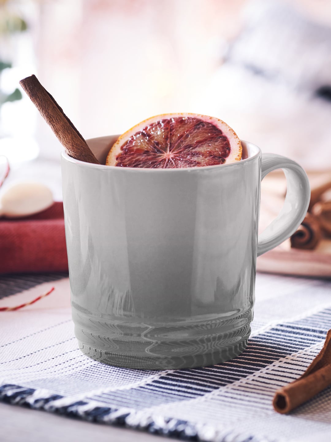 

Le Creuset Grey Solid Juice Glass