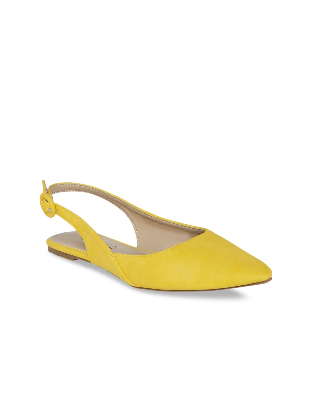 

Forever Glam by Pantaloons Women Mustard Ballerinas Flats