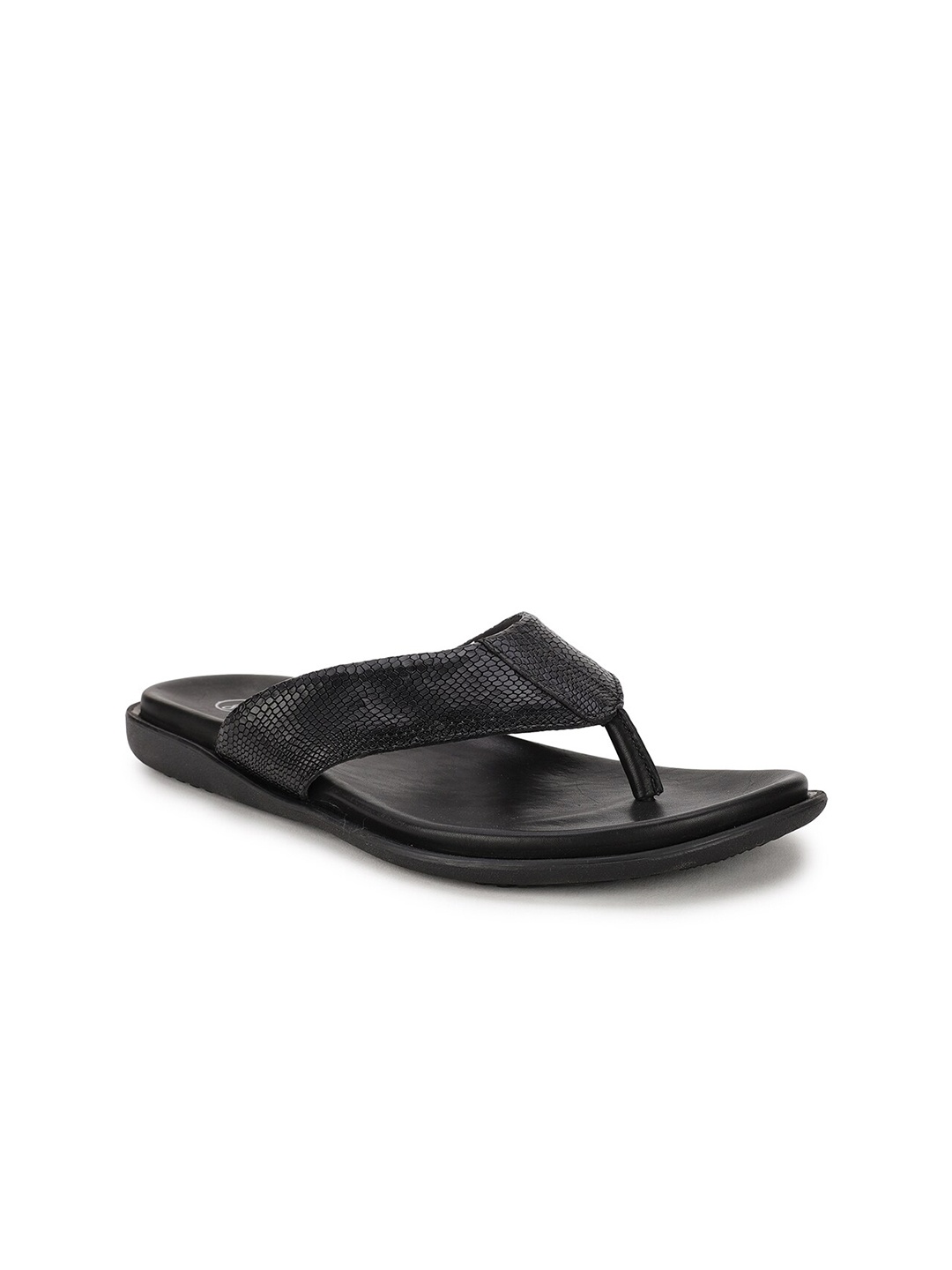 

Hush Puppies Men Black Comfort Sandals